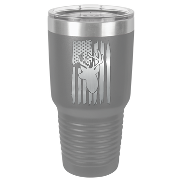 US Flag Design Tumbler
